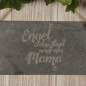 Preview: Schieferschild "Engel ohne Flügel nennt man Mama"