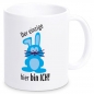 Preview: Kaffeetasse "Der einzige Hase hier bin ICH!"