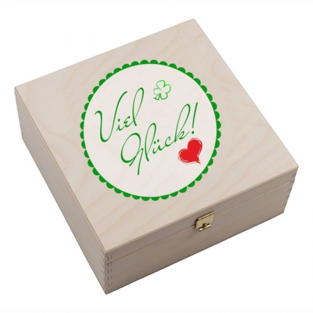 Hufeisen-Box "Viel Glück"