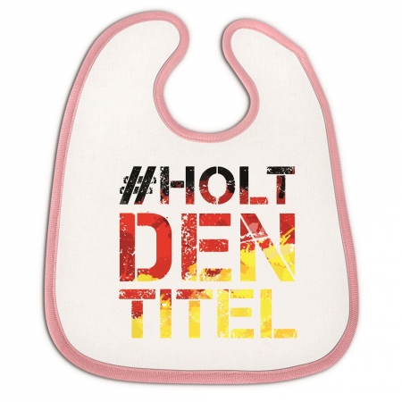 Lätzchen "Holt den Titel" zur WM