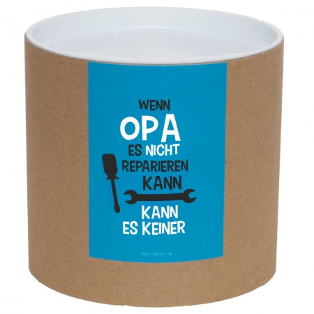 Geschenkset "Wenn Opa es nicht reparieren kann, kann es keiner"