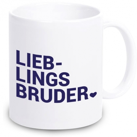Kaffeebecher "Lieblingsbruder"