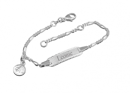 Kinderarmband mit Schutzengel und Gravur