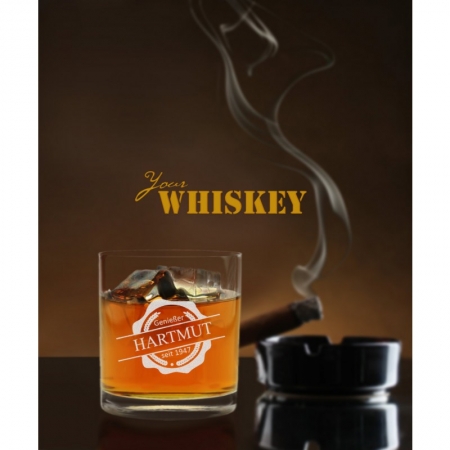 Whiskyglas "Emblem Genießer"