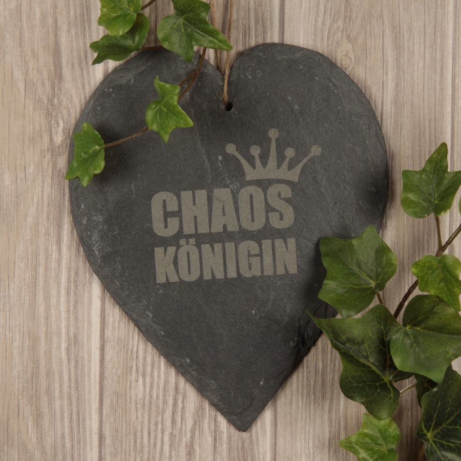 Schieferherz "Chaoskönigin"