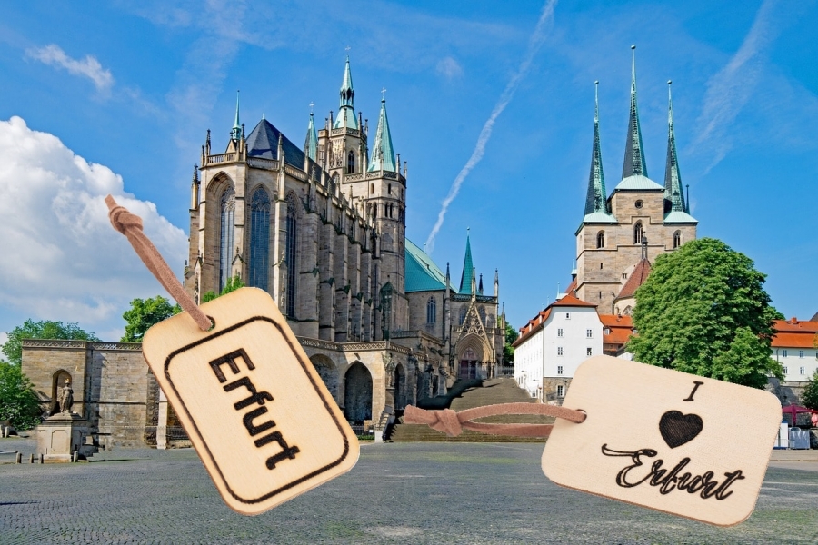 Schlüsselanhänger Erfurt