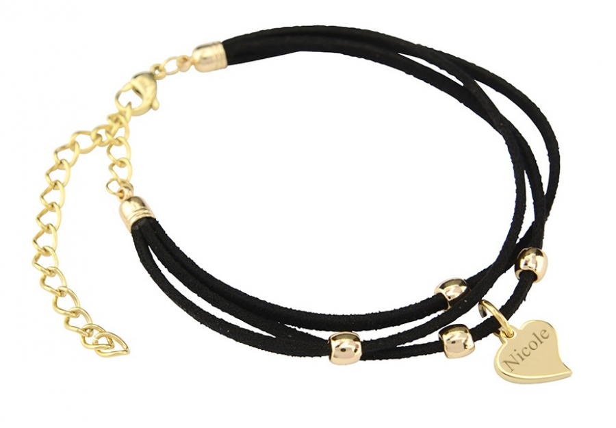 Herz-Armband mit Gravur