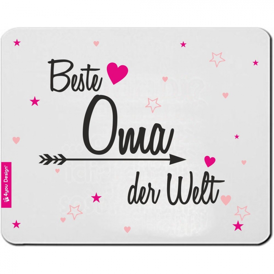Mousepad "Beste Oma der Welt"