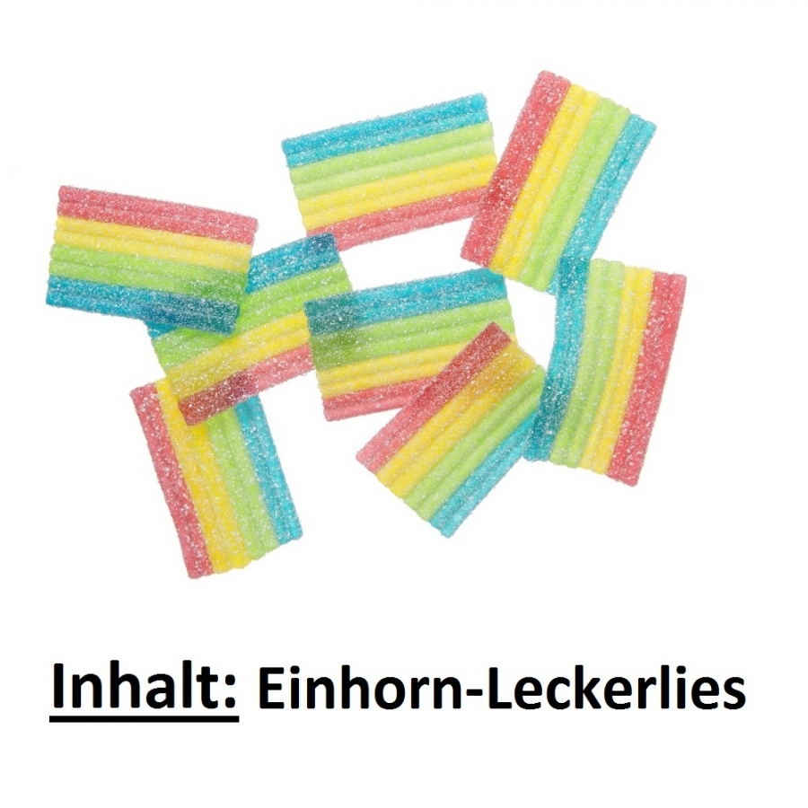 3er Set Einhorn-Leckerlies, Klugscheisser und Dschungel-Spezialitäten aus der Dose