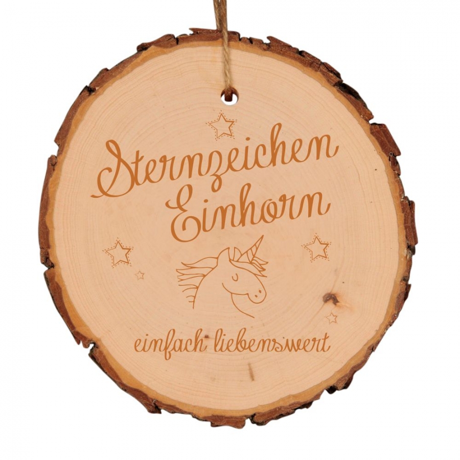Baumscheibe "Sternzeichen Einhorn"
