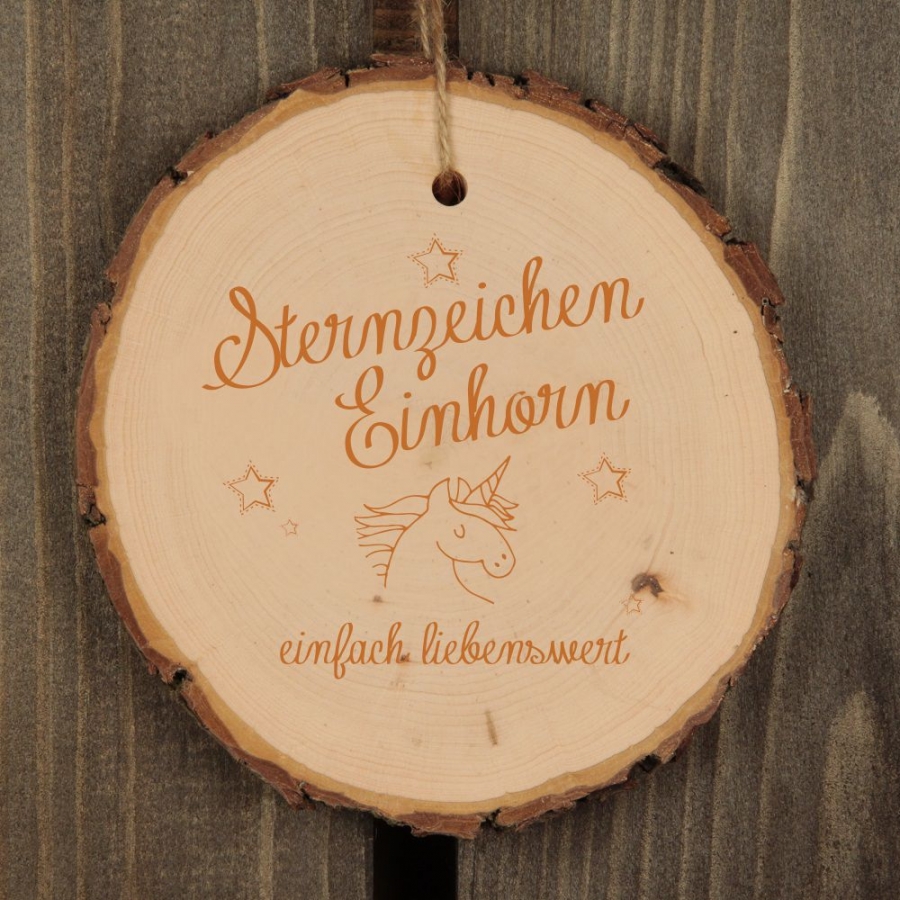 Baumscheibe "Sternzeichen Einhorn"