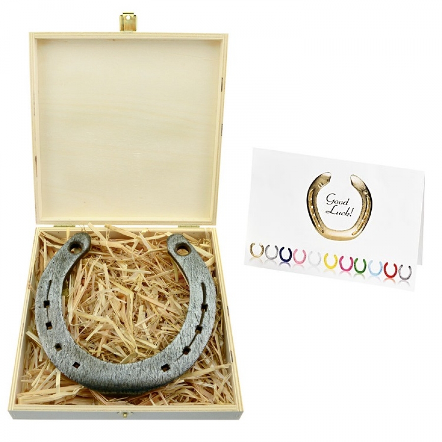 Hufeisen-Box "Viel Glück"