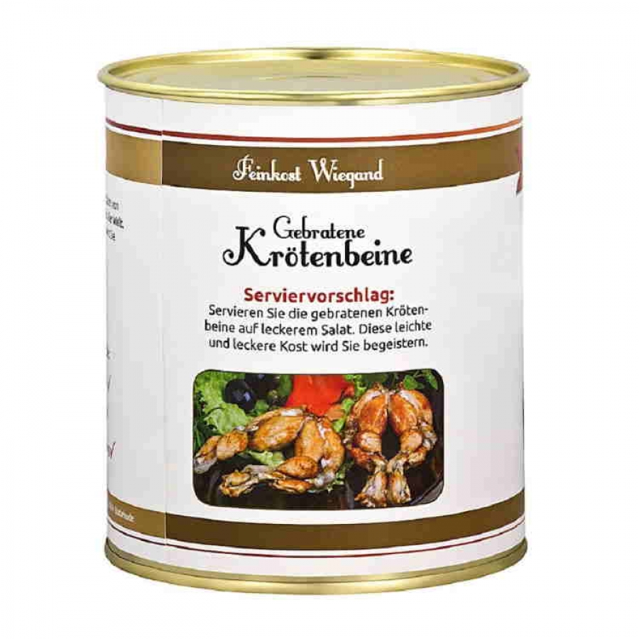 Krötenbeine aus der Dose - Scherz Geschenkidee