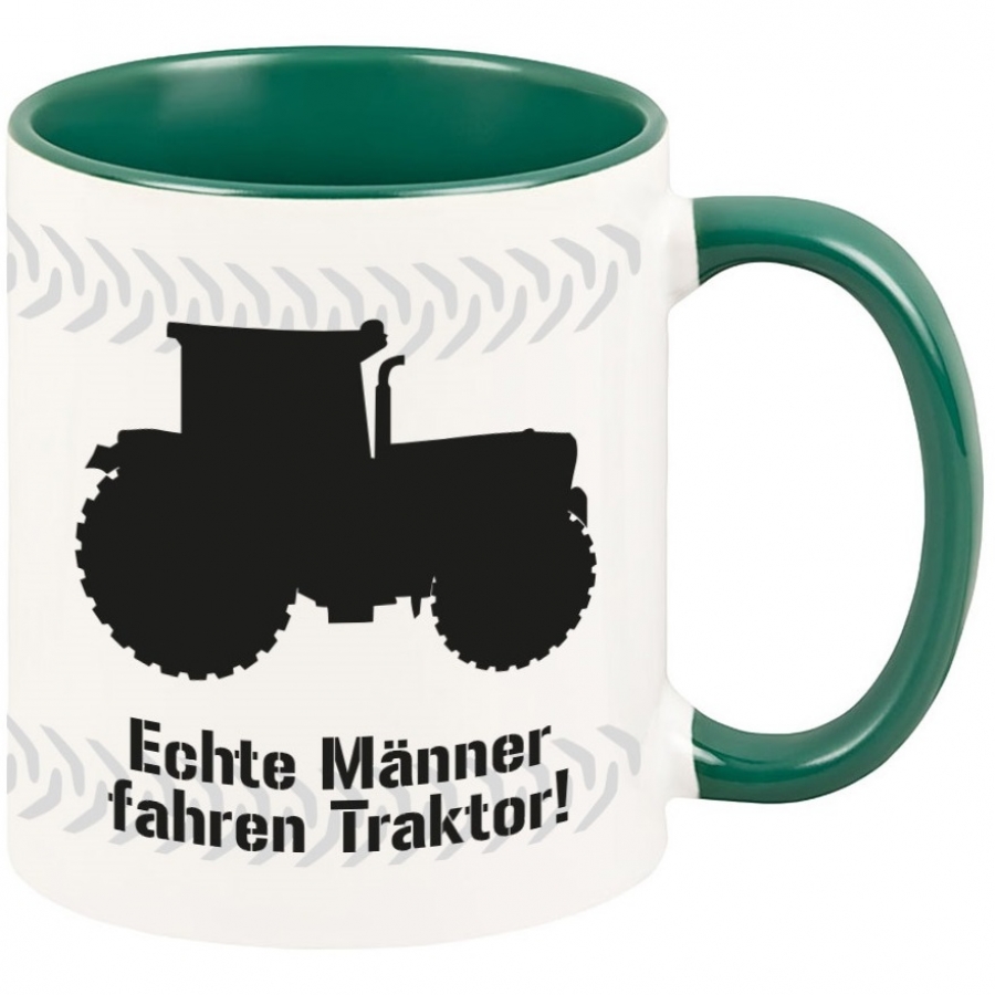 Tasse "Echte Männer fahren Traktor"