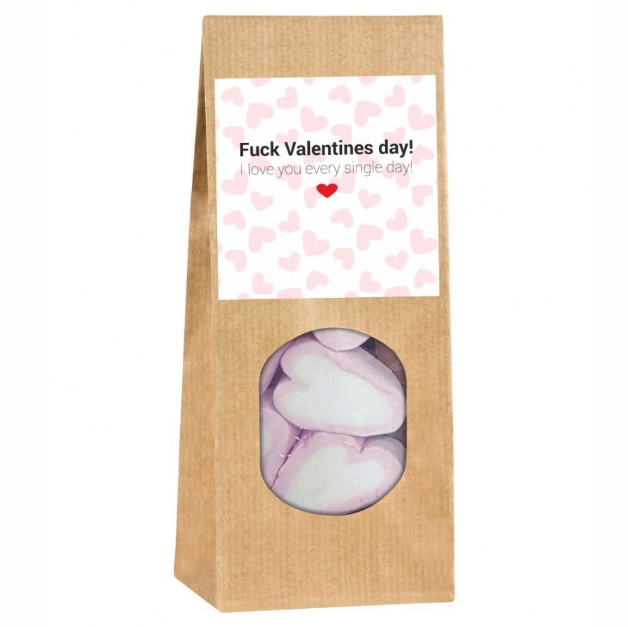 Geschenktüte "Fuck Valentines day! I love you every single day!"