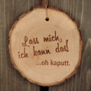 Baumscheibe "Lass mich, ich kann das… oh kaputt!"