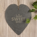 Schieferherz "Home Sweet Home"