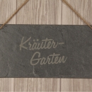 Schieferschild "Kräutergarten"