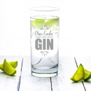 Ginglas "Am Ende ergibt alles einen GIN"