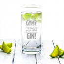 Ginglas "Gym? I thought you said GIN!"