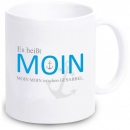 Tasse "Es heißt MOIN. MOIN MOIN ist schon GESABBEL."