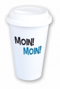 Coffee-to-go-Becher Moin! Moin!