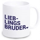 Kaffeebecher "Lieblingsbruder"